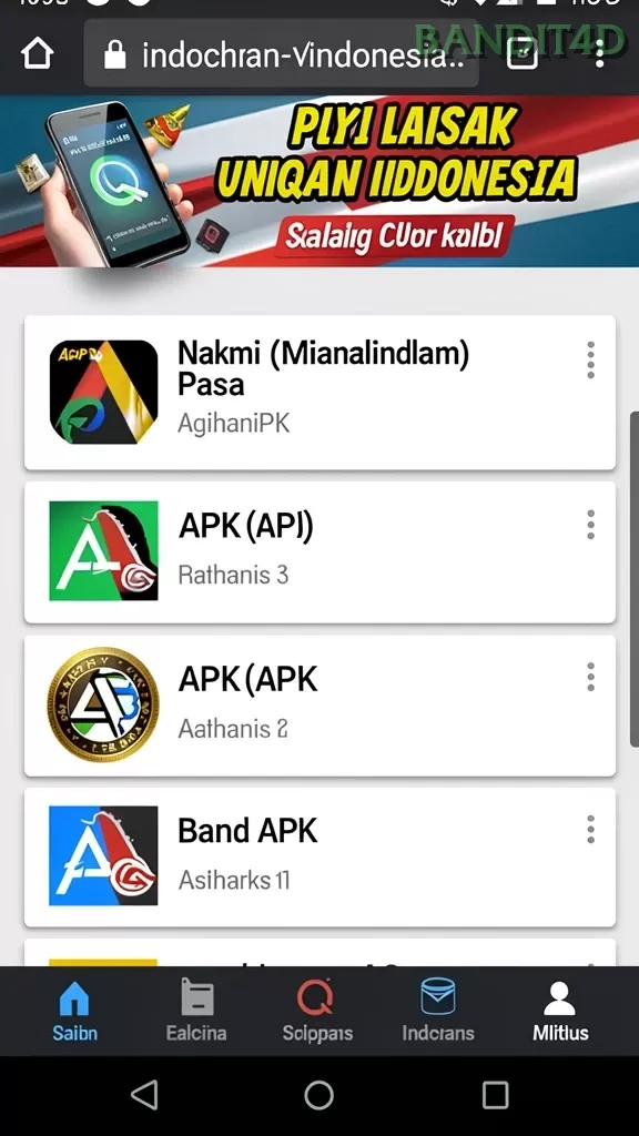 Sistem Pembayaran bandit4d screenshot